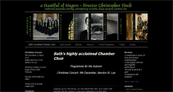 Desktop Screenshot of ahandfulofsingers.org